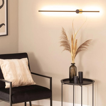 Wall Led Light LINE 15W 1275lm 3000K IP20 230V Black