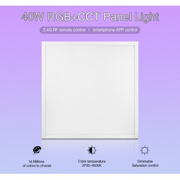 MiBoxer Mi-Light Pannello Led 60x60 40W RGB+CCT FUTL01