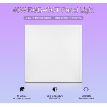 Mi-Light Pannello 60x60 40W RGB+CCT WiFi FUTL01