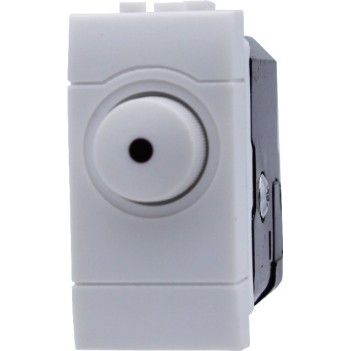 Regolatore On / Off Dimmer Max 1000W - 1 Modulo Bianco -