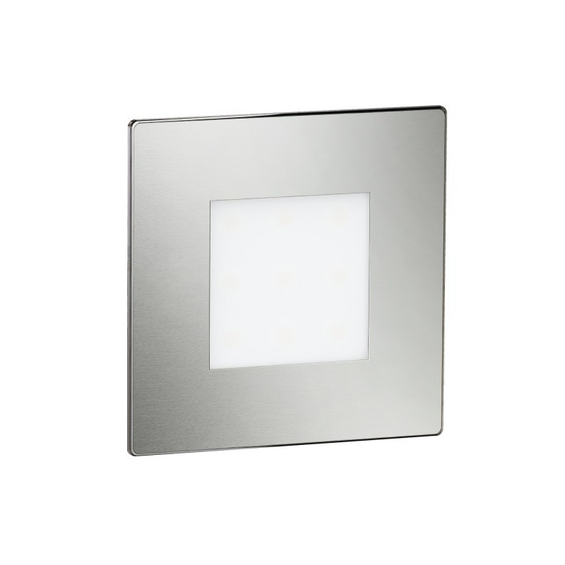 Segnapasso Applique da Muro 1W 40lm 220V IP65 – FEX Silver