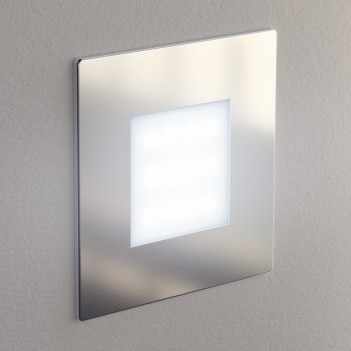 Segnapasso Applique da Muro 1W 40lm 220V IP65 – FEX Silver