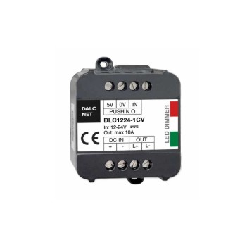 DALCNET Easy Dimmer Pulsante DLC1224-1CV Monocolore per Strip