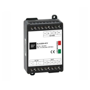 Buy DALCNET DLA-1224-4CV-BOOST Amplificatore 4CH EN