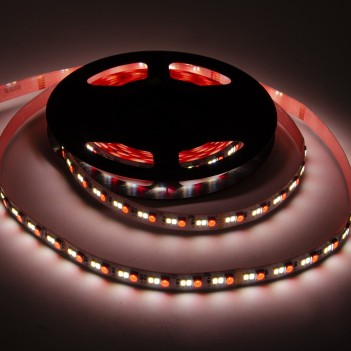 Striscia Led 24V 144W RGB+CCT Luce Colorata e Kelvin