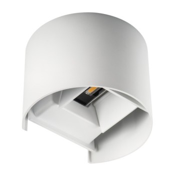 Wall Light 7W 510lm 4000K 220V IP54 - REKA White Round