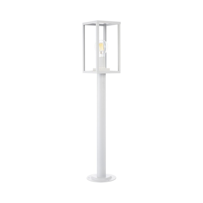 Garden Bollard for E27 220V IP44 Led Bulb - ATRIUM White