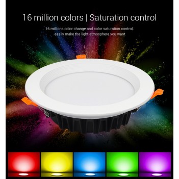 Mi-Light Plafoniera da Incasso 25W RGB+CCT WiFi FUT060 Foro