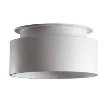 Portafaretto da Incasso Rotondo con Vetro Opaco – Foro 67mm –