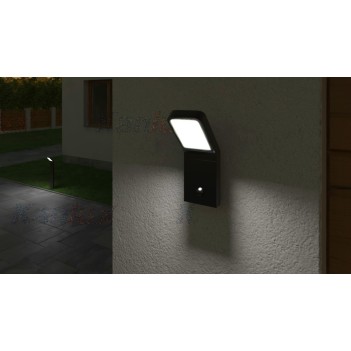 Applique da Muro 9,5W 600lm 4000K 220V IP44 – SEVIA con Sensore