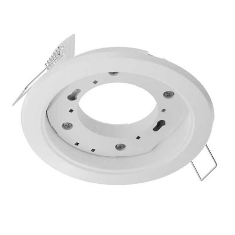 GX53 Led Lamp Recessed Spotlight Holder 90mm Hole - White
