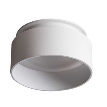 Portafaretto da Incasso Rotondo con Vetro Opaco – Foro 67mm –