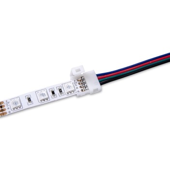 5x Cavo Connettore per Collegare 2 Strisce Led RGB 5050 con PCB