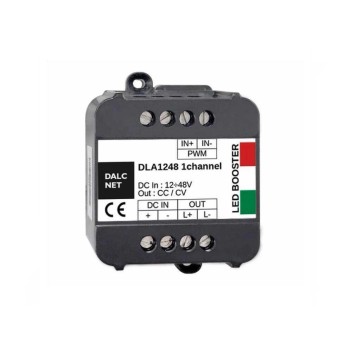 DALCNET DLA-1248-1CV-BOOST Amplificatore 1 CH 12-48V