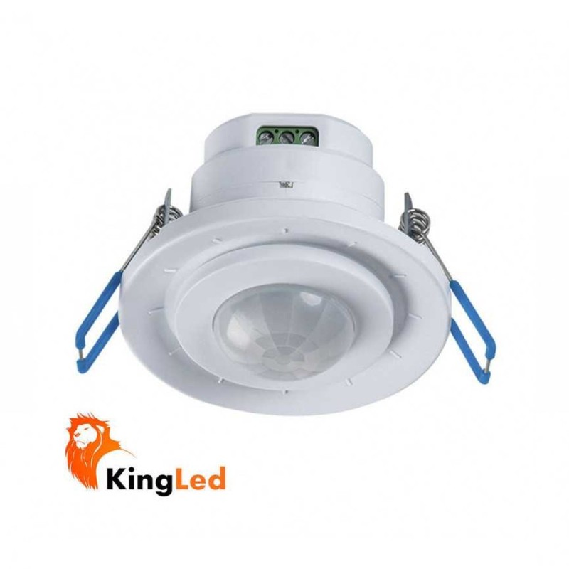 KANLUX PIR Recessed Motion Detector Gimbal Merge ADJ-O 800W Max 220V 2703 en