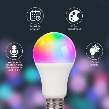 Led Lightbulb 11W 1050lm WiFi RGB+CCT