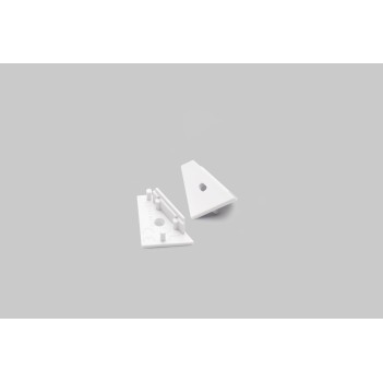CORNER14 Corner Aluminum Profile for Led Strip - White 2mt - Complete Kit