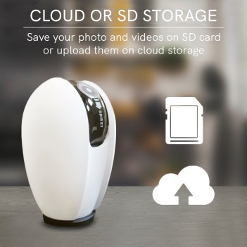 Telecamera Pan&Tilt HD Orientabile – Smart WiFi compatibile con