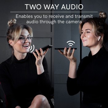 KiWi Telecamera WiFi 4S Orientabile – Compatibile con