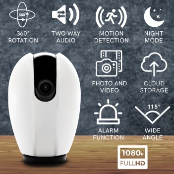 KiWi Telecamera WiFi 4S Orientabile – Compatibile con
