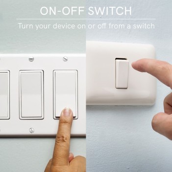 KiWi - Dual Switch WiFi – Interruttore On / Off per 2