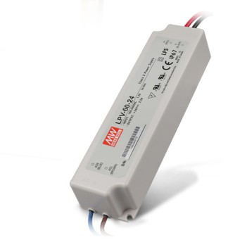 Outdoor Power Supply 60W for 24V Led Strip Meanwell LPV-60-24