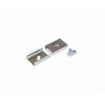 Set 2 Ganci S PLATE per Profilo in Alluminio su KingLed