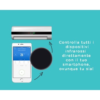 KiWi IRU Telecomando Smart Wifi-Infrarossi IR per