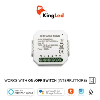 KiWi CM1 Modulo Tapparella Smart WiFi AC 230V - Compatibile