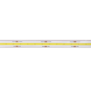 Striscia Led COB 75W 8000lm 24V IP65 PCB 12mm Chip Led