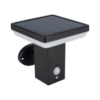 Applique da Muro 5W 500lm 4000K 3,7V Pannello Solare e Batteria