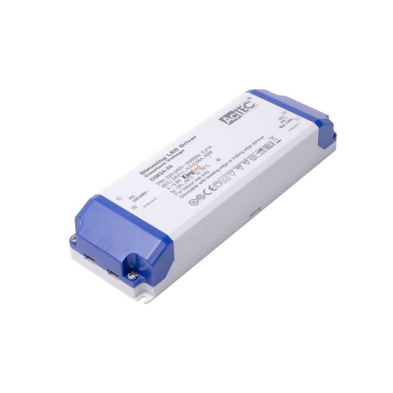 Alimentatore Actec 50W 24V DIM24-50 - Dimmerabile Taglio Di Alimentatore Actec 50W 24V DIM24-50 - Dimmerabile Taglio Di
