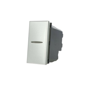 DEVIATORE ASSIALE 1 MODULO 1 POLO 16A SILVER TECH - SERIE LUTE en