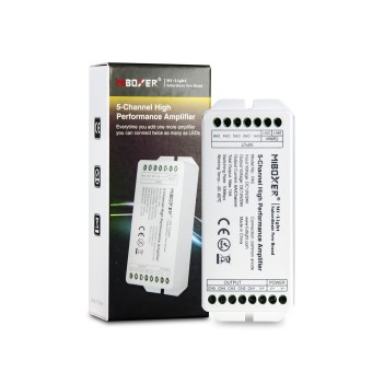 MiBoxer Mi-Light - Amplificatore 5CH 1224V 15A PA5 - Amplificatore di Segnale e di Tensione