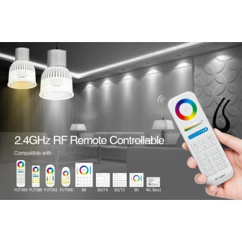 MiBoxer Mi-Light Faretto Led GU10 6W RGB+CCT RF FUT106 su