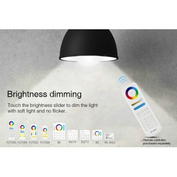 MiBoxer Mi-Light Lampadina Led E27 9W RGB+CCT RF FUT012 su