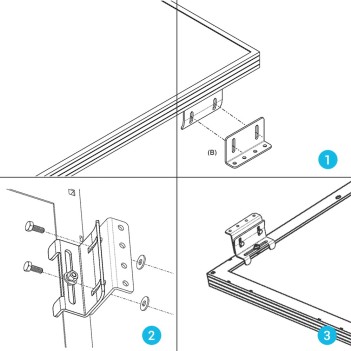 RENOGY KIT 4 SUPPORTI DI MONTAGGIO Z CURVATI en