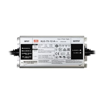 MeanWell Power Supply 75W 12V IP67 XLG-75-12A en