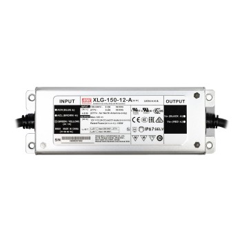 MeanWell Power Supply 150W 12V IP67 XLG-150-12A en