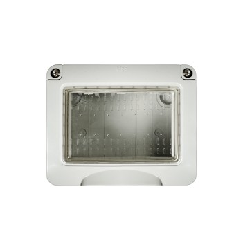 Idrobox IP55 esterno 3 Moduli T2 S6203B Bianco Compatibile
