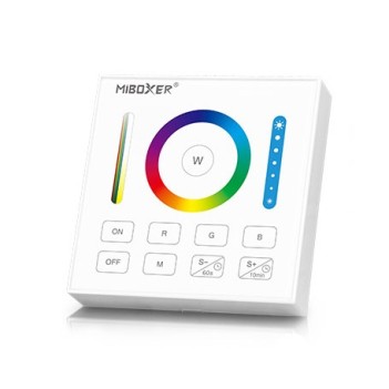 MiBoxer Mi-Light Telecomando da Muro RF RGB+CCT Full Touch B0 en
