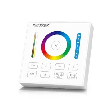 MiBoxer Mi-Light Telecomando da Muro RF RGB+CCT Full Touch