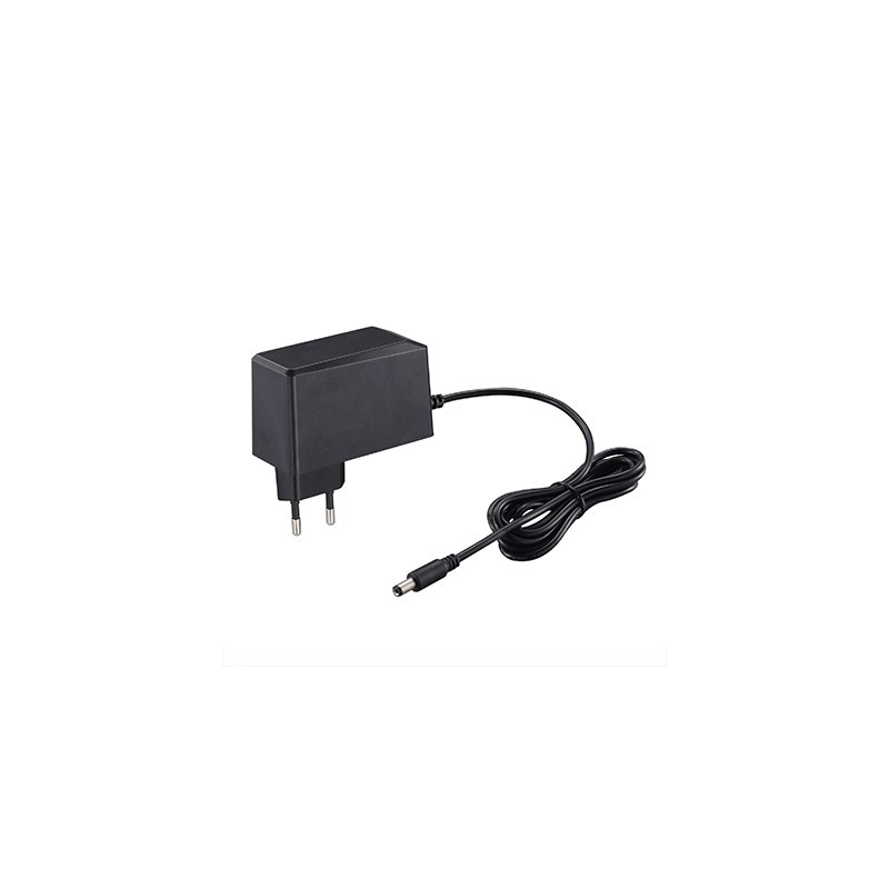 Alimentatore con Presa 24W DC 12V 2A Connettore Jack 5.5 su