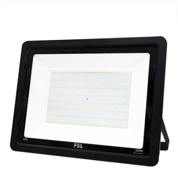 Outdoor Led Floodlight 200W 16000 Lumen IP65 - FSL Black