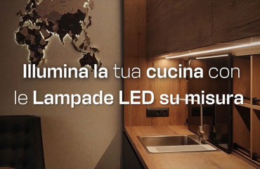 Illuminazione LED per Sottopensili: Come le Barrette LED su Misura Possono Trasformare la Tua Cucina